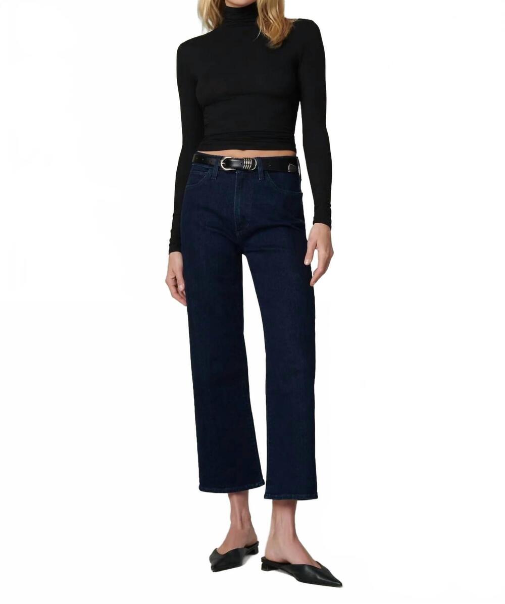NEW JOE'S JEANS blake high rise wide leg crop jeans in don't worry - Picture 5 of 5